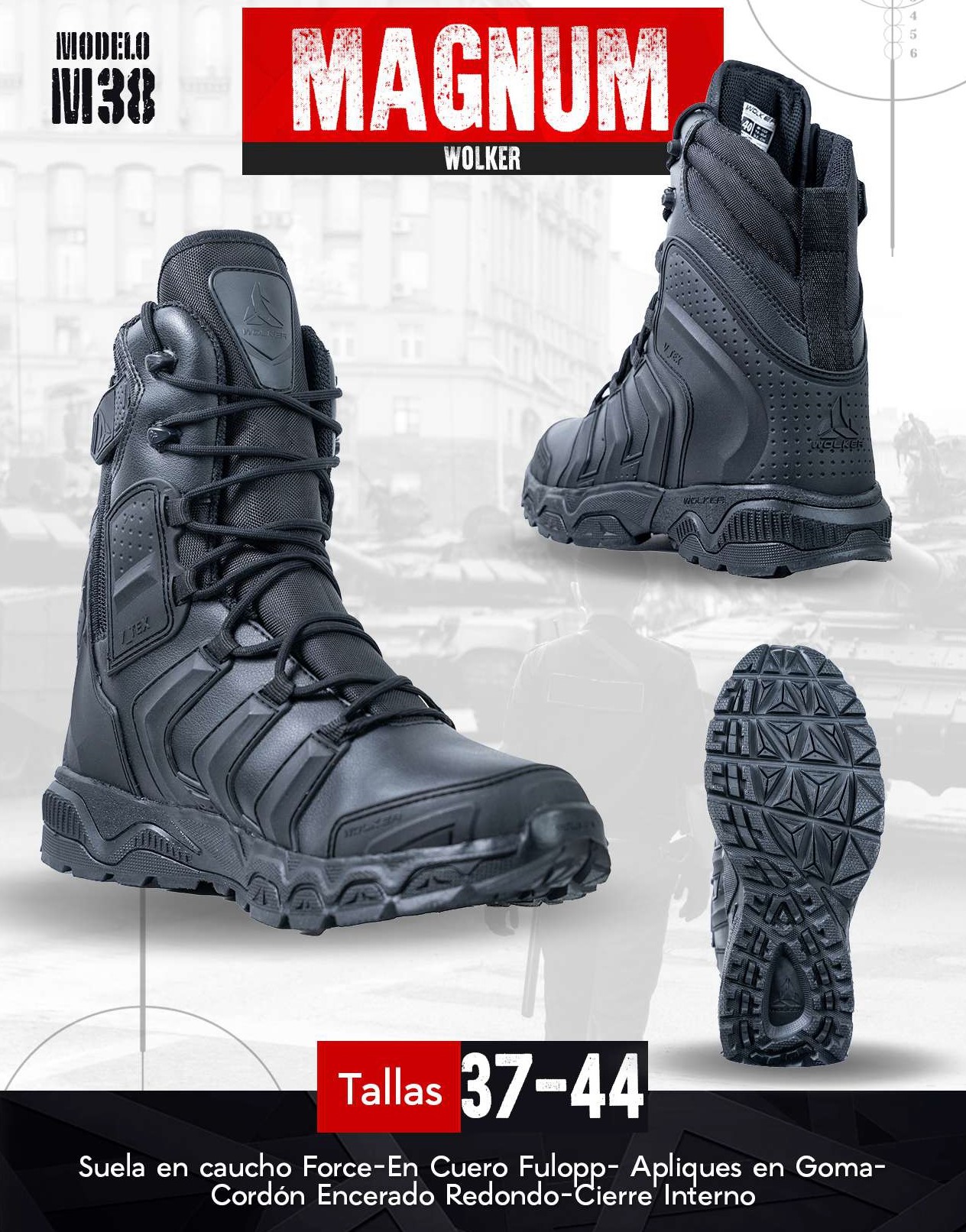 BOTAS WOLKER MAGNUM 41